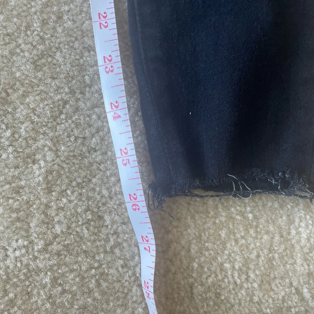 Good‎ American Good Legs black high waist skinny jeans. Women size 00/24